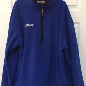 Tommy Hilfiger Mens Fleece 1/4 Zip Pull Over retro